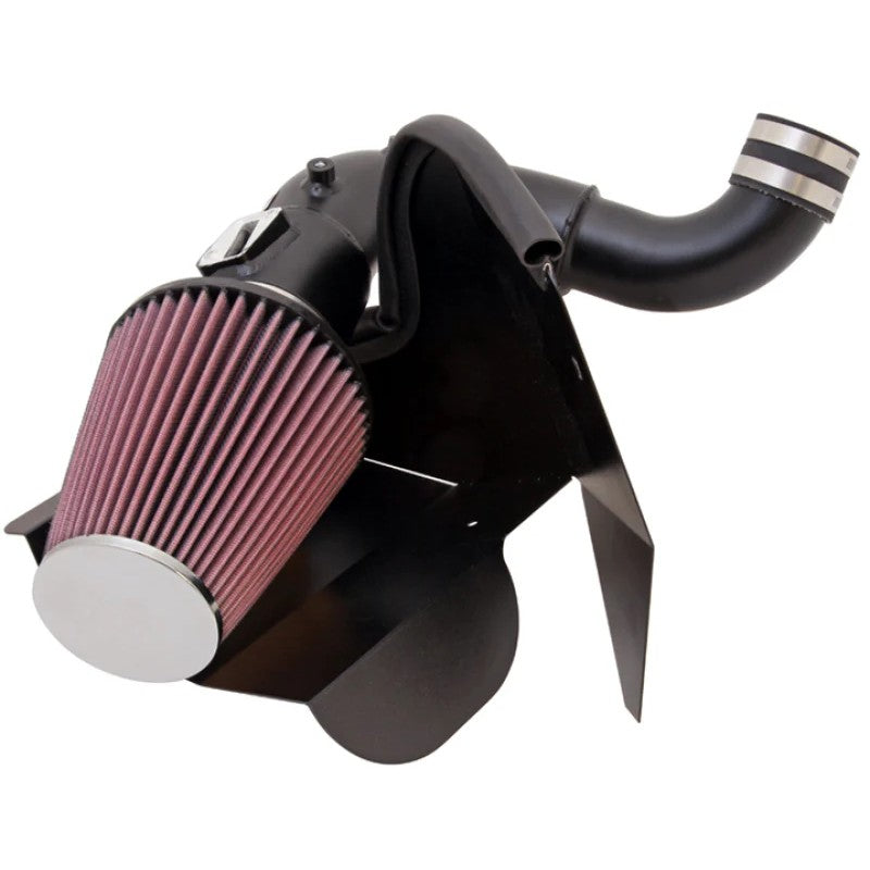 K&N Typhoon Short Ram Intake featuring a mandrel-bent aluminum tube and conical oiled cotton filter for Cobalt SS.