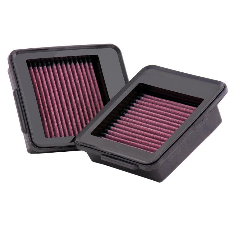 K&N 33-2413 high-flow oiled cotton drop-in replacement air filter for 2009-2024 Nissan GT-R.