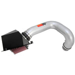 K&N 77-3071KS silver mandrel-bent aluminum intake kit with conical air filter and heat shield for 2.4L Equinox and Terrain
