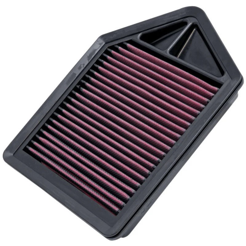 K&N 33-2437 washable high-flow oiled cotton drop-in replacement air filter for Honda CR-V