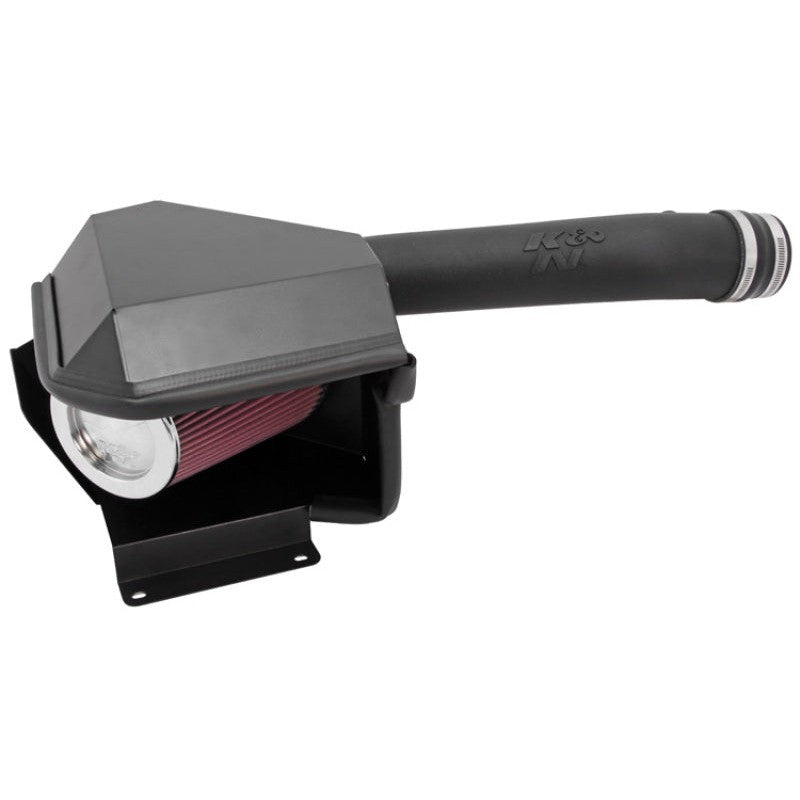 K&N 63-9034 AirCharger intake kit with high-flow filter, heat shield, and molded intake tube for Toyota 4.0L V6