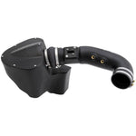 K&N AirCharger performance cold air intake kit with black HDPE tube and enclosed air box for 2011-2014 Mustang 5.0L