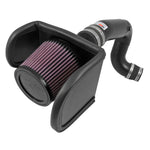 K&N 69-4532TTK Typhoon cold air intake with mandrel-bent aluminum tube and conical oiled cotton air filter.