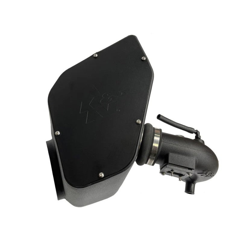 K&N 57S-4001 performance air intake system with black rotationally molded tube and high-flow air filter for Ford Ranger.