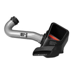 K&N NextGen cold air intake system with 6063 aluminum tube and red oiled cotton filter for 5.7L Jeep Grand Cherokee.