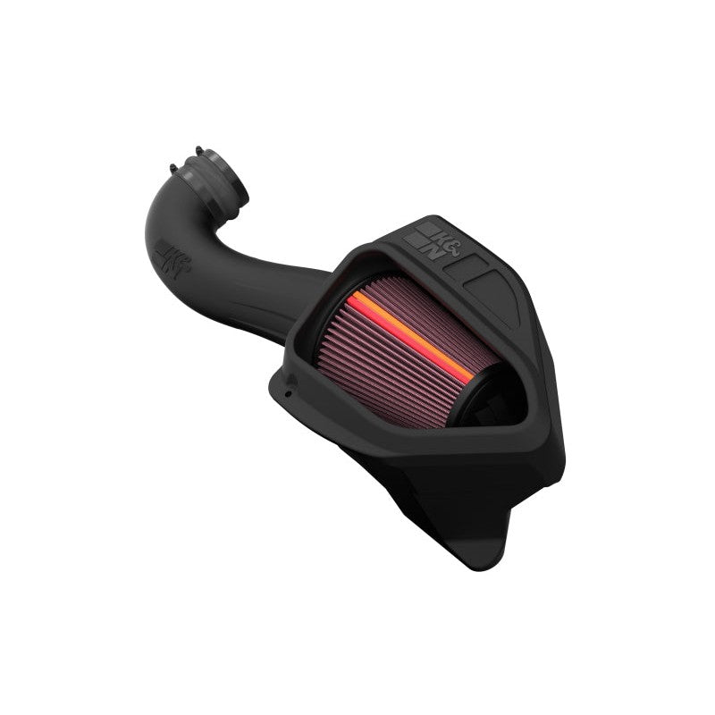 K&N NextGen cold air intake kit with HDPE molded tube and conical oiled cotton air filter for Chrysler and Dodge V8.