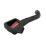 K&N NextGen cold air intake system 50-1566 for Jeep Wrangler 3.6L featuring a black HDPE tube and conical air filter.