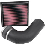 K&N 57-1568 performance intake system with high-flow filter and intake tube for 2013-2018 Ram 2500/3500 6.7L Diesel