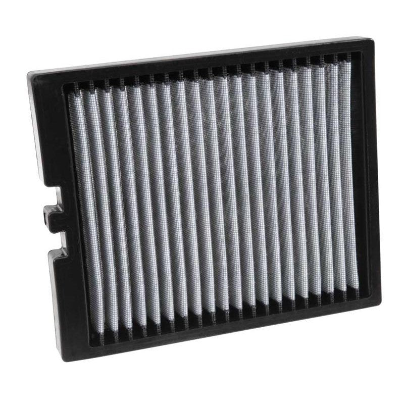 K&N VF3009 white pleated washable cabin air filter for Audi and Porsche models