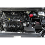 K&N Typhoon cold air intake system 69-3533TTK with aluminum tube and conical air filter for Ford Fusion.