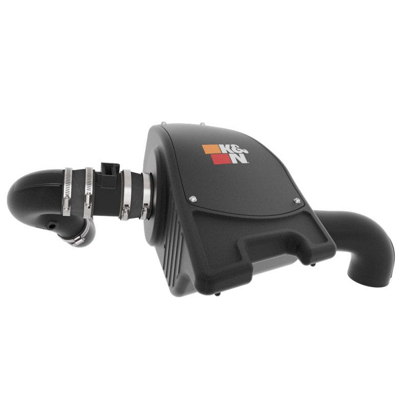 K&N 63-1701 AirCharger intake system with black HDPE tube and enclosed air box for Mercedes Sprinter 3.0L V6