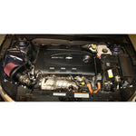K&N 69 Series Typhoon Intake with mandrel-bent aluminum tube and red conical air filter for Chevrolet Cruze Diesel.