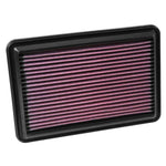 K&N 33-5016 high-flow oiled cotton drop-in replacement air filter for Nissan Rogue.