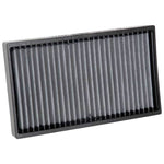 K&N VF2067 washable cabin air filter with pleated synthetic media for 2014-2024 Maserati models.