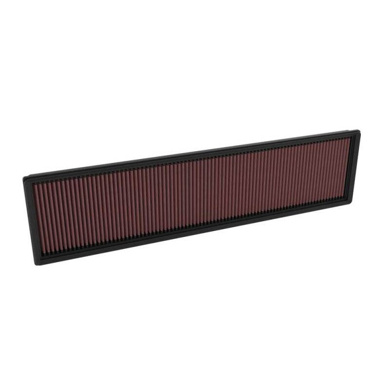 K&N 33-5137 high-flow oiled cotton replacement air filter for Porsche 911 Turbo models.