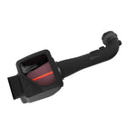 K&N NextGen cold air intake system featuring a black HDPE tube, custom air box, and red oiled cotton filter.
