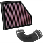 K&N 57-3092 FIPK air intake kit with high-flow filter, heat shield, and intake tube for 2016-2020 Camaro SS.