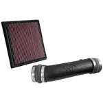 K&N 57-Series performance air intake system with high-flow filter and intake tube for 2016-2021 Toyota Tacoma V6-3.5L