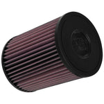K&N E-0642 high-flow drop-in replacement air filter with red oiled cotton media for Hyundai Kona N and Veloster N.
