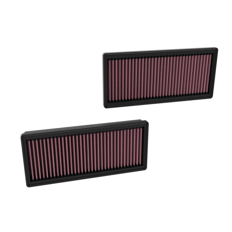 K&N 33-3183 high-flow reusable oiled cotton drop-in air filter for Mercedes-Benz luxury vehicles