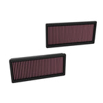 K&N 33-3183 high-flow reusable oiled cotton drop-in air filter for Mercedes-Benz luxury vehicles