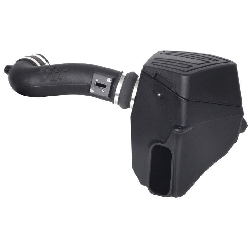K&N AirCharger intake system 63-3113 with black HDPE tube and enclosed air box for 2019-2026 Chevrolet Silverado 1500 2.7L
