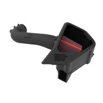 K&N NextGen cold air intake system featuring a black HDPE intake tube, custom air box, and red oiled cotton filter.