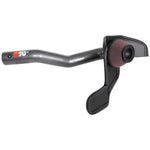 K&N high-flow air intake system with mandrel-bent aluminum tube and oiled cotton filter for 2020-2024 Ford Explorer 2.3L.