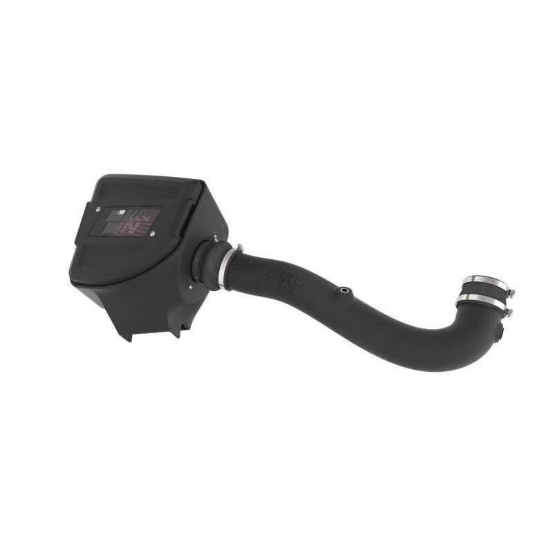 K&N 63-1594 Performance Air Intake System with HDPE tube and conical oiled cotton filter for 2020-2026 Ram 1500 V6