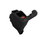 K&N NextGen Cold Air Intake system featuring a black HDPE intake tube, custom air box, and red oil-free Dryflow filter.