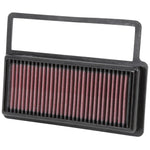 K&N 33-3014 washable replacement drop-in air filter for 2012-2015 Fiat 500 1.4L