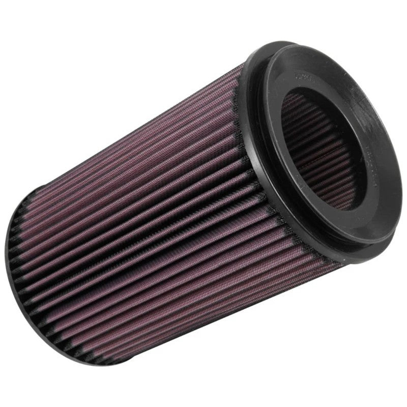 K&N E-0645 high-flow washable replacement air filter with red oiled cotton media for 2015 Holden Colorado.