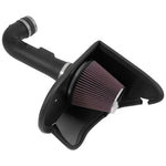 K&N AirCharger Performance Intake 63-3094 with HDPE tube and oiled cotton air filter for 2016-2024 Chevrolet Camaro