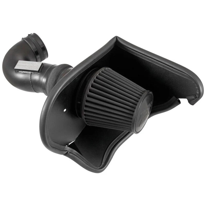 K&N Blackhawk Induction air intake system with black powder-coated aluminum tube and oil-free synthetic filter for Camaro SS