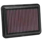 K&N 33-5087 high-flow oiled cotton replacement air filter for Nissan Kicks and Versa