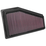 K&N 33-5089 washable high-flow replacement air filter for 2019-2023 Jeep Cherokee L4-2.4L and V6-3.2L