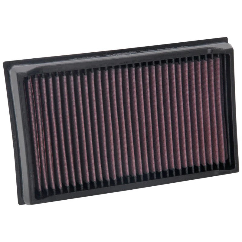 K&N 33-5084 High-Flow washable oiled cotton replacement panel air filter for 2019-2026 Volkswagen 1.4L engines.
