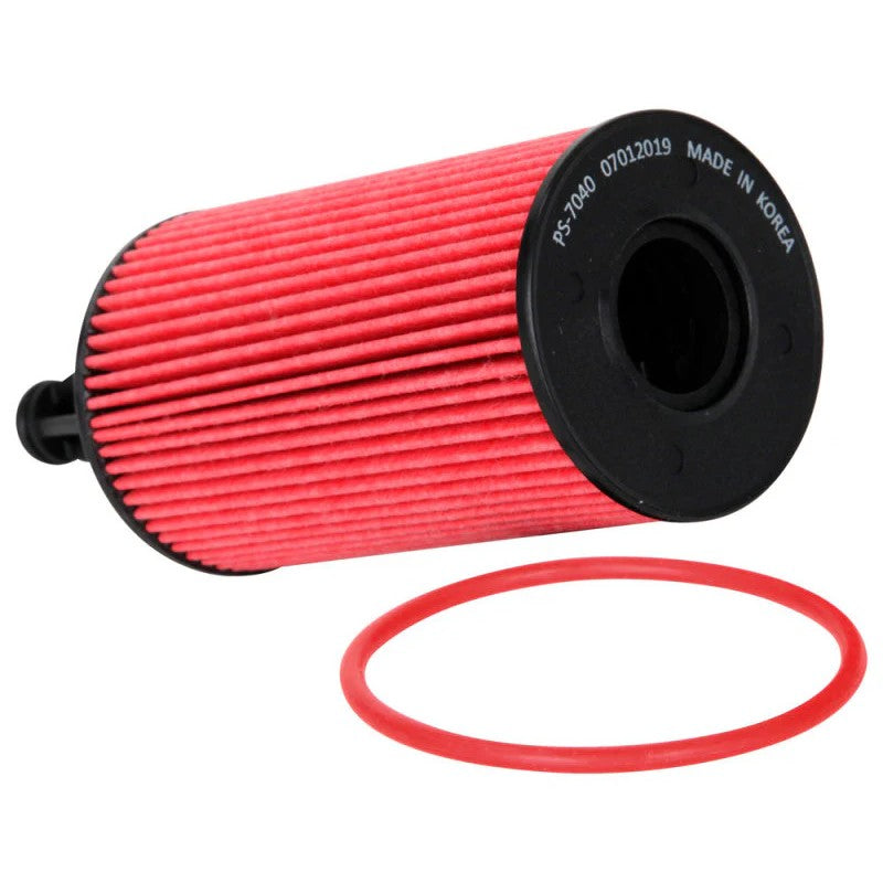 K&N HP-7040 cartridge oil filter element for Mercedes-Benz engines