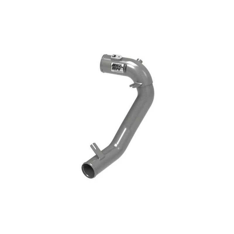 Gunmetal gray mandrel-bent aluminum charge pipe kit for Ford Bronco and Ranger V6-2.7L