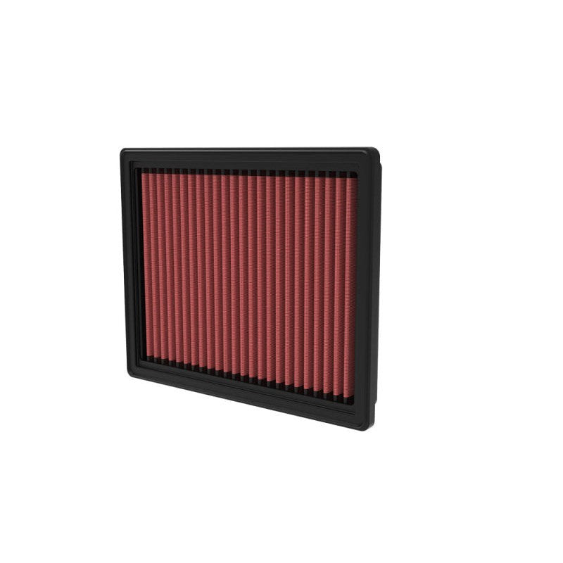 K&N 33-5126 high-flow washable oiled cotton replacement air filter for 2022-2025 Nissan and Infiniti V6 engines.