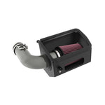 K&N Typhoon air intake system with mandrel-bent aluminum tube and red oiled cotton filter for Subaru BRZ and Toyota GR86