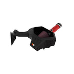K&N Typhoon performance air intake system with mandrel-bent aluminum tube and conical high-flow oiled cotton air filter.