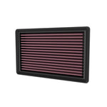 K&N 33-3179 high-flow oiled cotton replacement air filter for 2023-2026 Lexus and Toyota models