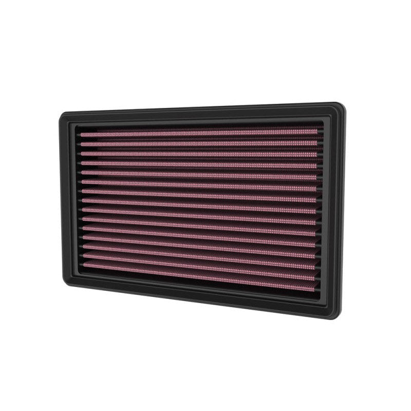 K&N 33-3179 high-flow oiled cotton replacement air filter for 2023-2026 Lexus and Toyota models