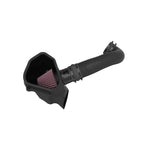 K&N 63-3121 performance air intake for 2022-2025 Cadillac CT5 V Blackwing 6.2L with HDPE tube and conical air filter.