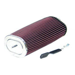 K&N 57-6002 FIPK performance air intake kit with chrome-topped high-flow filter for 1984-1989 Nissan 300ZX V6-3.0L