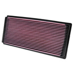 K&N 33-2114 red oiled cotton high-flow replacement air filter for 1997-2006 Jeep Wrangler