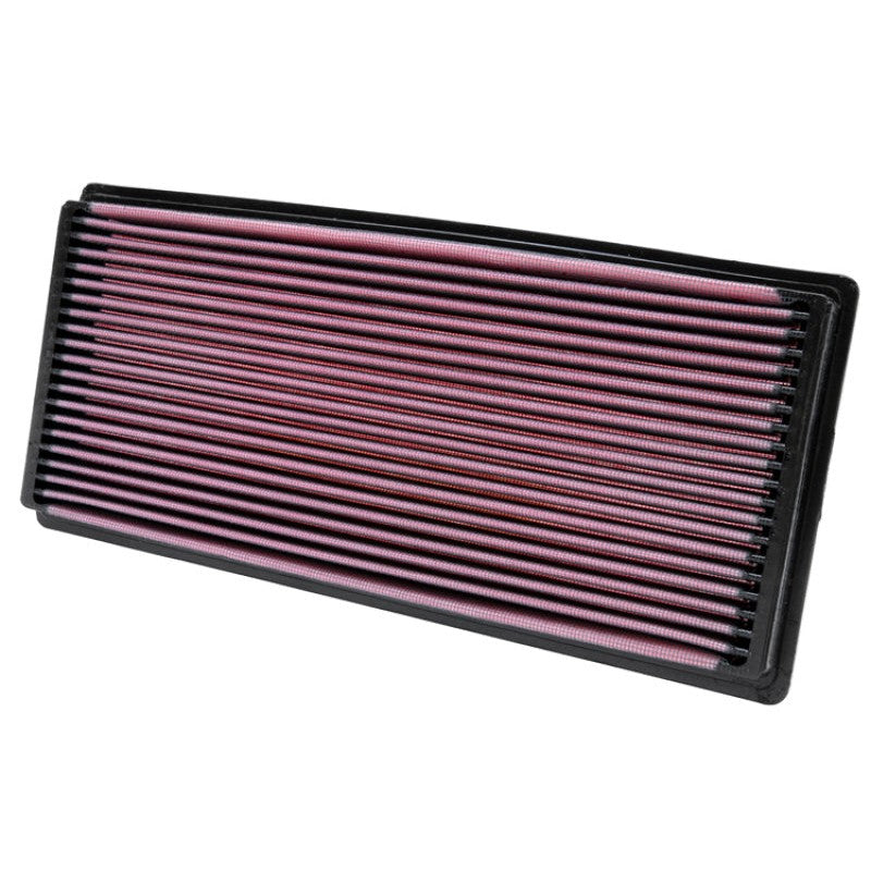 K&N 33-2114 red oiled cotton high-flow replacement air filter for 1997-2006 Jeep Wrangler