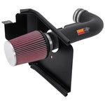 K&N 57 Series FIPK air intake kit with black HDPE tube and red oiled cotton filter for 1998-2000 Lexus GS400