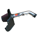 K&N High-Flow Performance Intake kit 77-9015KP with polished aluminum tube and red conical filter for Toyota Tacoma/4Runner